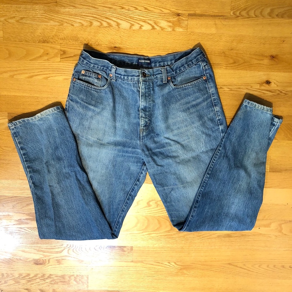Vintage Guess Straight Leg Jeans Size 36